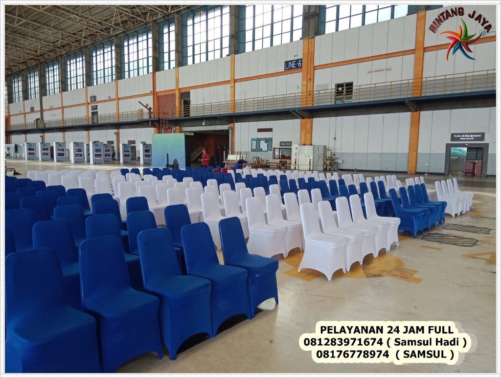 Menjual Sarung Kursi Event Termurah Area Bekasi Kabupaten