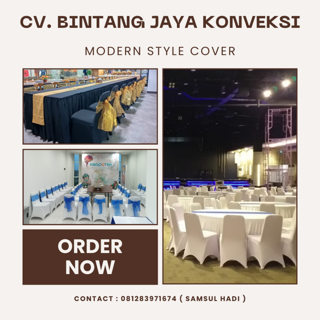 Penyedia Tempat Produksi Cover Kursi Dan Aksesories Kursi Area Bogor