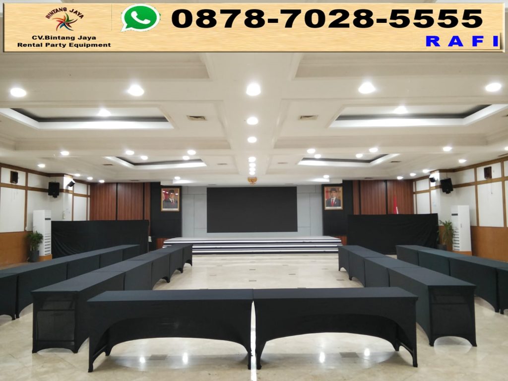 Rental Meja IBM Cover Hitam Pejompongan Jakarta