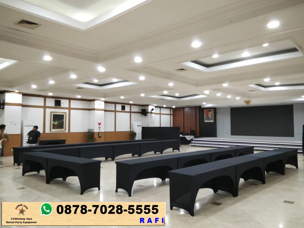 Rental Meja IBM Cover Hitam Pejompongan Jakarta
