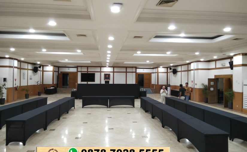 Rental Meja IBM Cover Hitam Pejompongan Jakarta