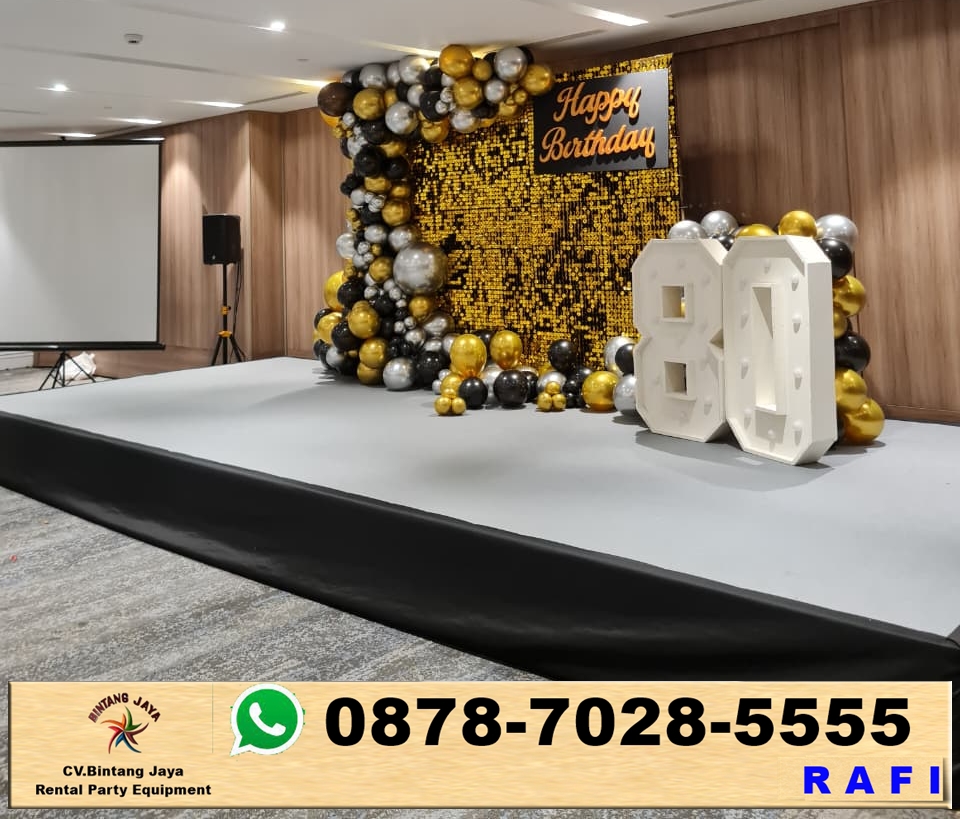 Rental Panggung Dekorasi dan Karpet Jakarta