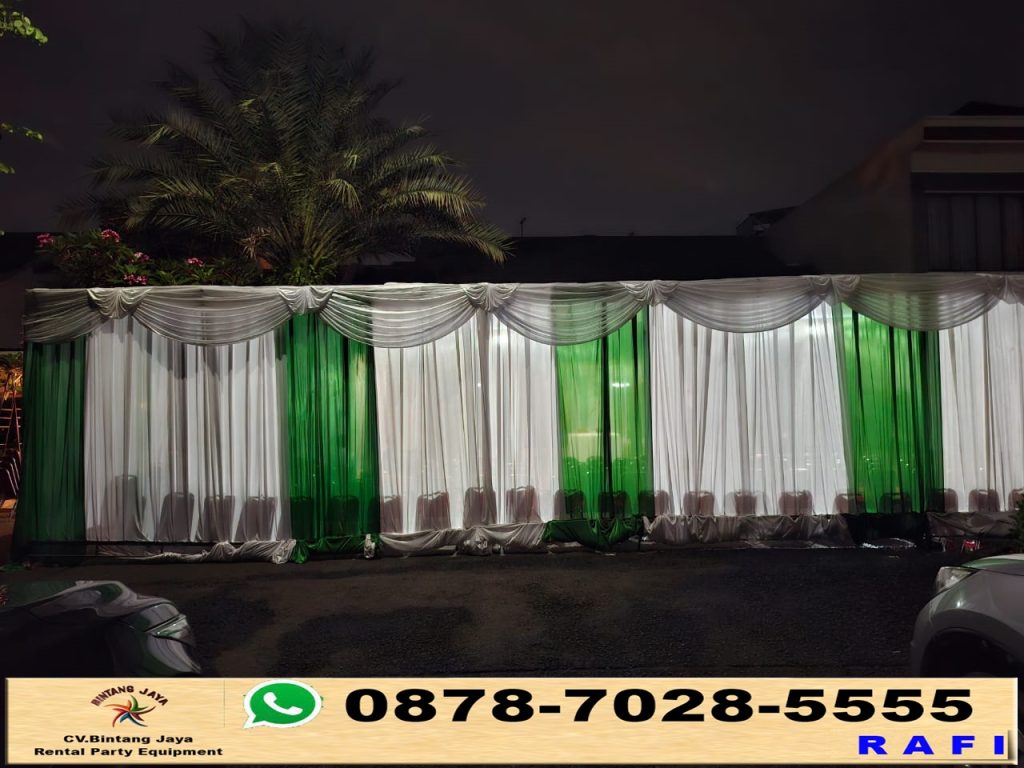 Sewa Tenda Plafon Plus Kursi Futura Grand Wisata Bekasi