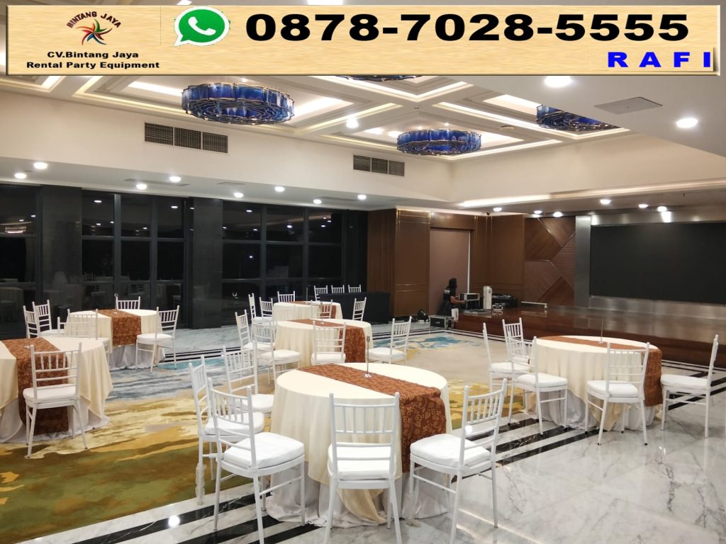 Sewa Kursi Tiffany Dan Round Table Bogor