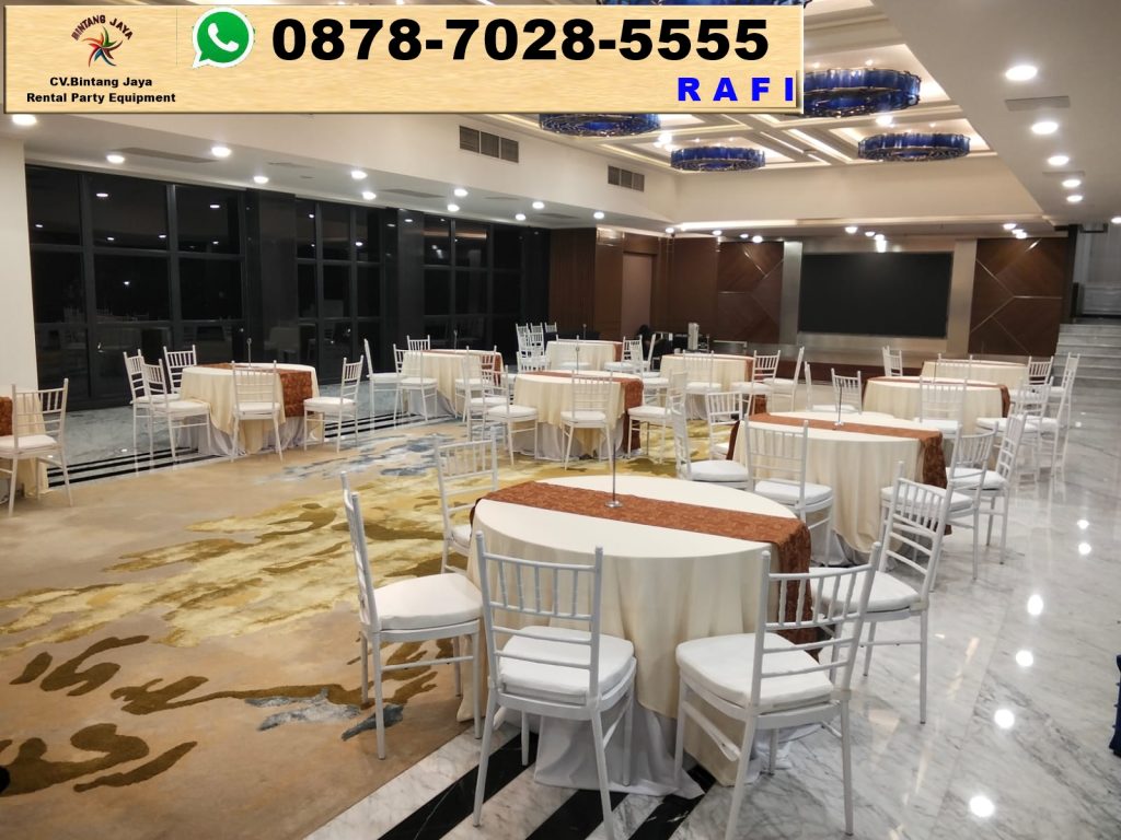 Sewa Kursi Tiffany Dan Round Table Bogor