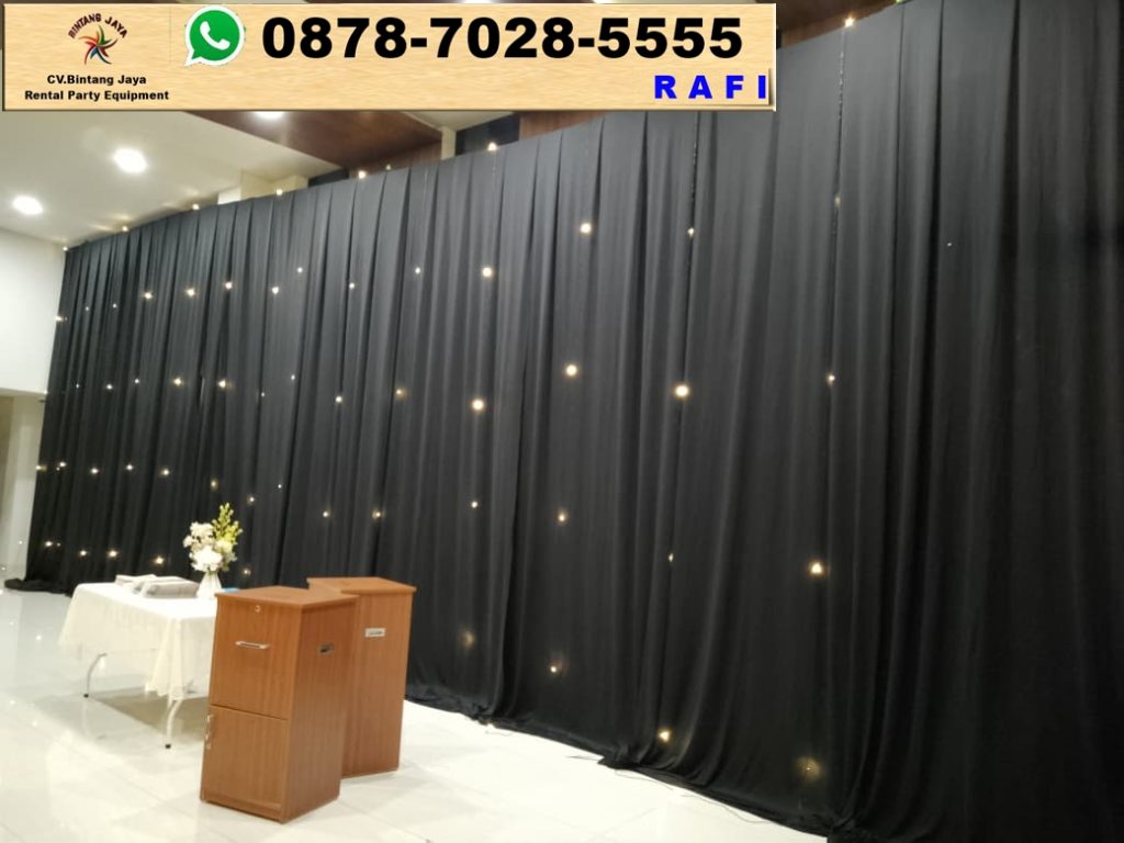 Rental Tirai Dan Panggung Event Kawasan Industri MM2100