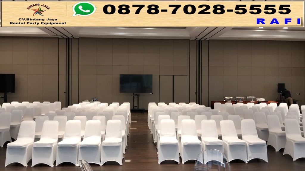 Layanan Sewa Kursi Futura Stainless Putih Event Grogol Jakbar