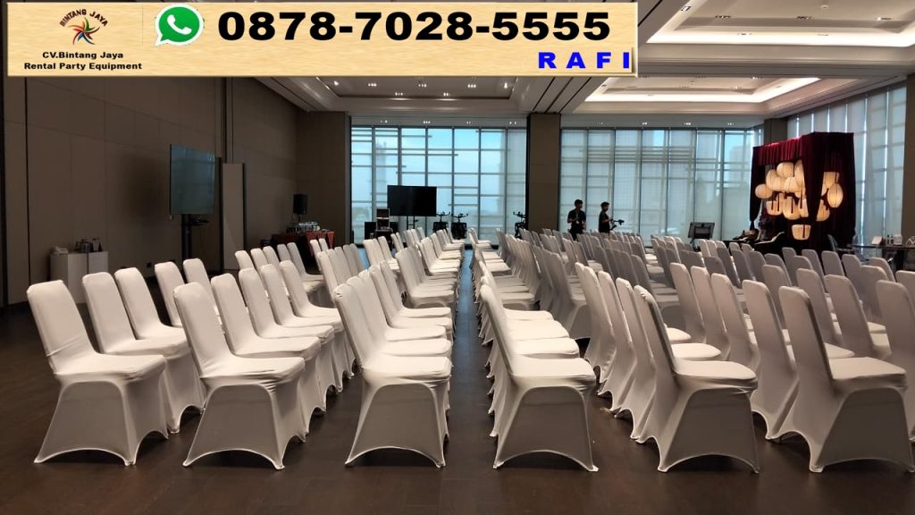 Layanan Sewa Kursi Futura Stainless Putih Event Grogol Jakbar