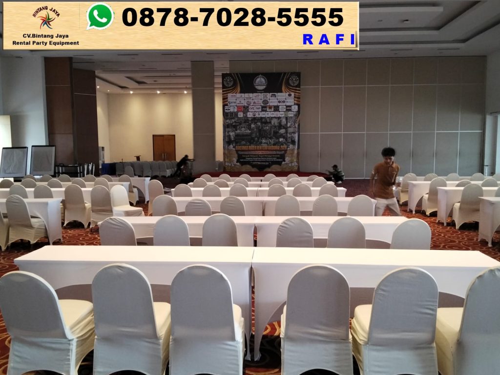 Jasa Sewa Meja Ibm Dan Cover Putih Kursi Raja Jakarta