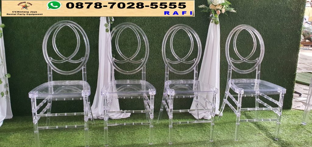 Rental Kursi Ghost Acrylic Bogor