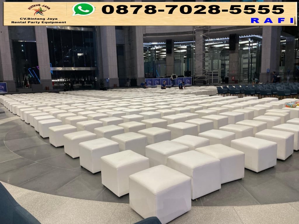 Sewa Kursi Sofa Puff Single Vneu Bank Indonesia