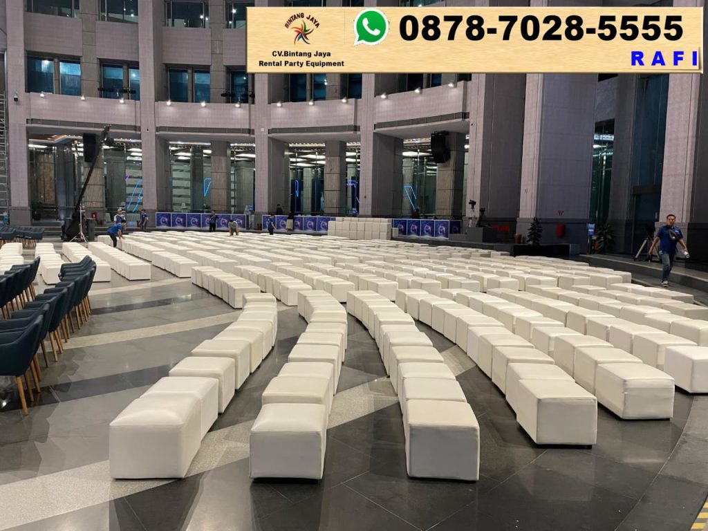 Sewa Kursi Sofa Puff Single Vneu Bank Indonesia