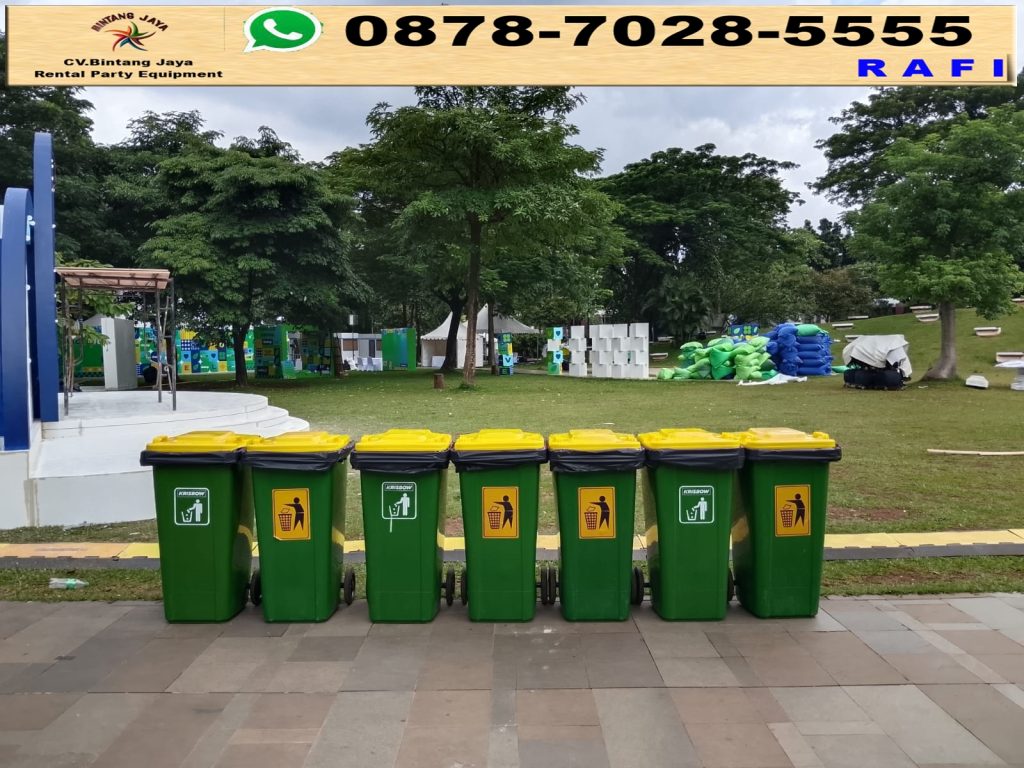 Jasa Sewa Bak atau Tong Sampah Plastik HDPE Jakarta