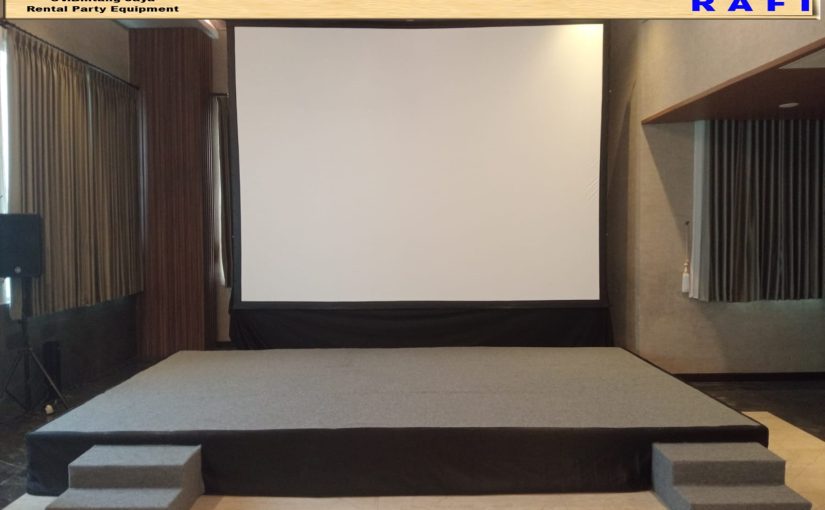 Rental Panggung Kotak Cover Karpet Jaksel