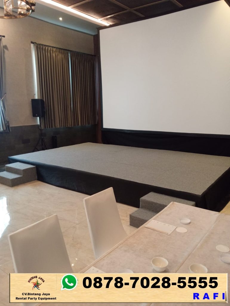 Rental Panggung Kotak Cover Karpet Jaksel