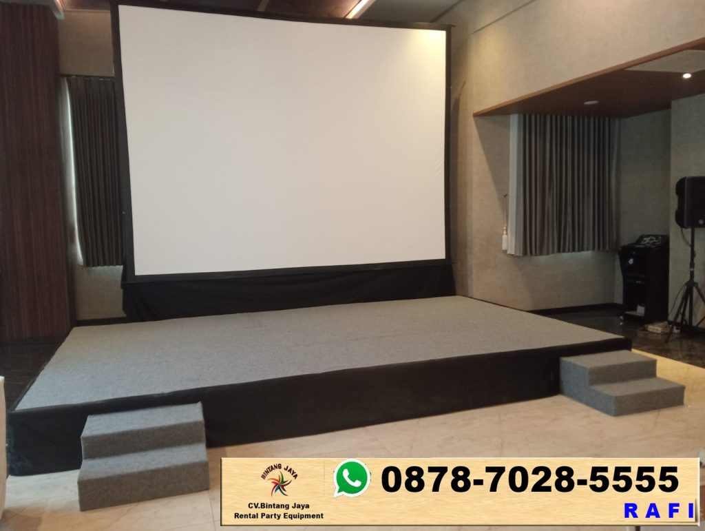 Rental Panggung Kotak Cover Karpet Jaksel