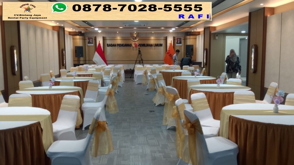 Sewa Meja Bulat, Meja Ibm Dan Arm Chairs Bogor