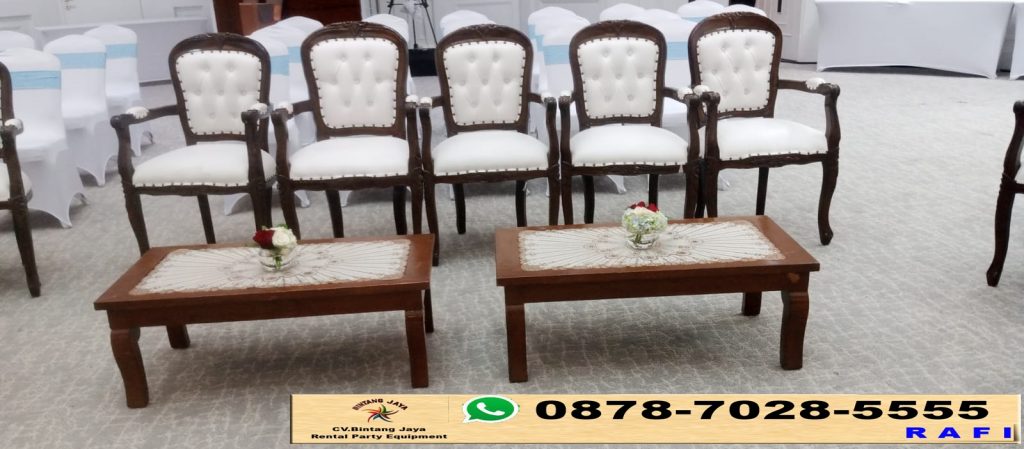 Sewa Meja Bulat, Meja Ibm Dan Arm Chairs Bogor