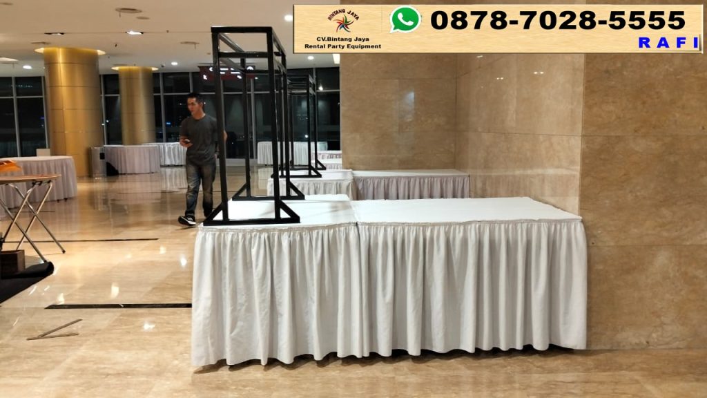 Sewa Round Table Dan Meja Kotak Area Kuningan Jaksel