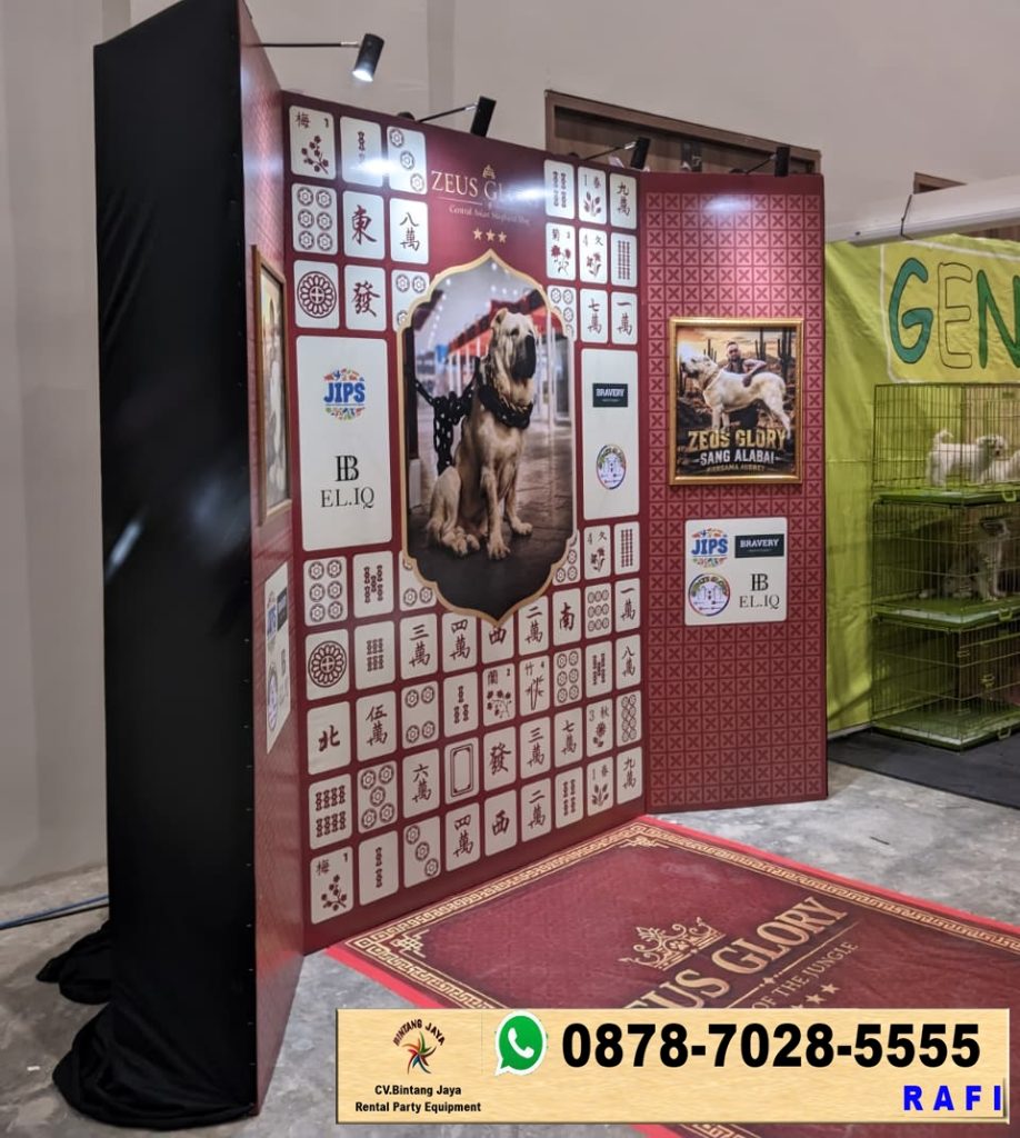 Rental Backdrop Photoboth Lampu Sportlight Dan Gate Paws Event Nice 1 Nusantara Internasional Pik2