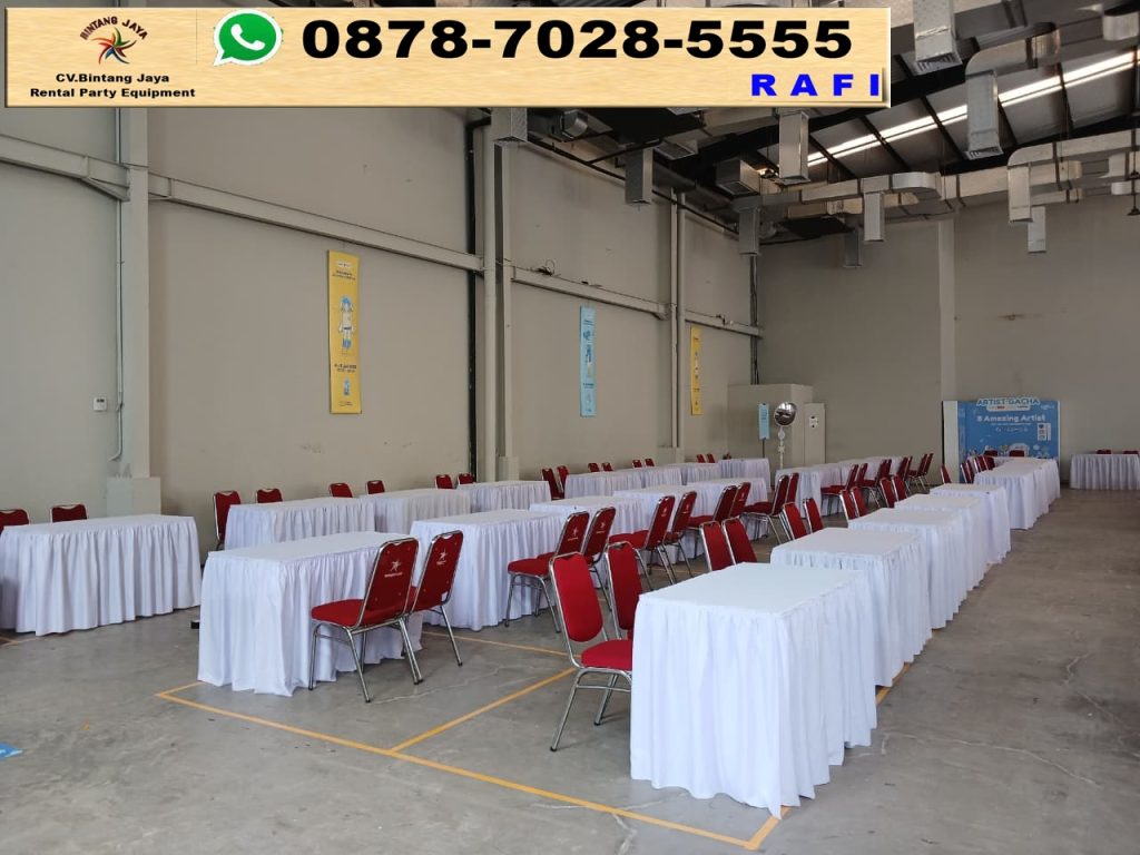 Sewa Kursi Futura Polos Set Meja Kotak Dan Qline Jakpus