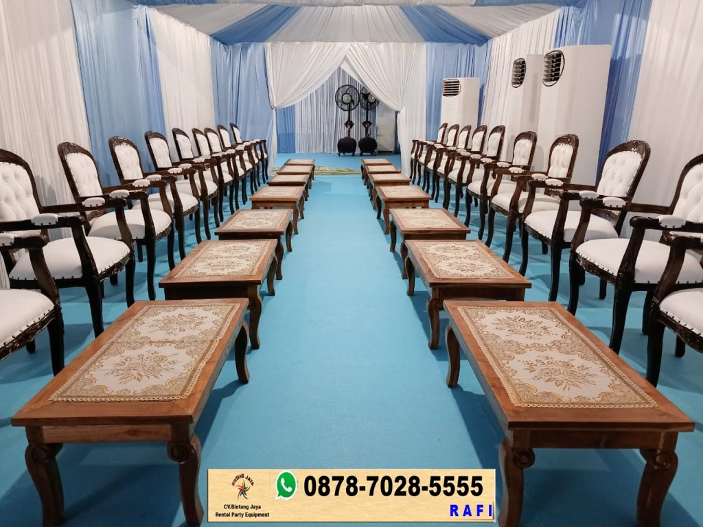 Sewa Kursi Vip Kayu Dan Meja Vip Kayu Event Di Manggarai
