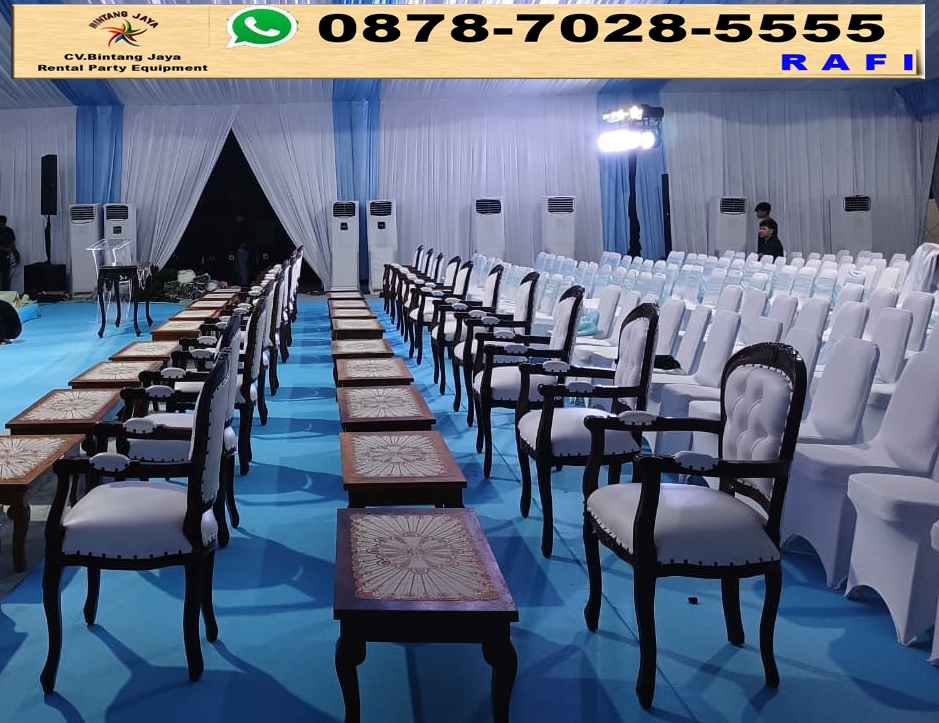Sewa Kursi Vip Kayu Dan Meja Vip Kayu Event Di Manggarai