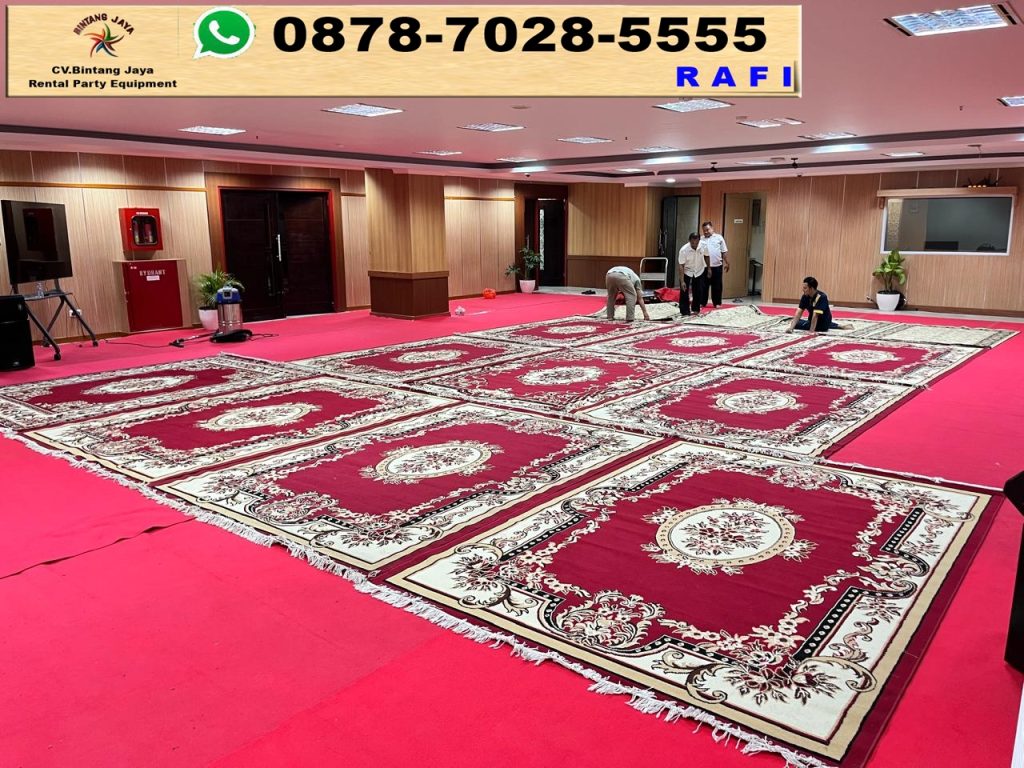 Rental Karpet Permadani Merah Jakarta 0878-7028-5555