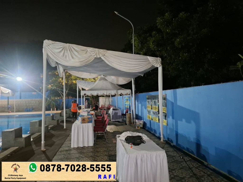 Sewa Tenda Serut Putih Jaksel 0878-7028-5555